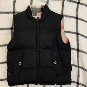Burberry kids boys size 3T puffer vest